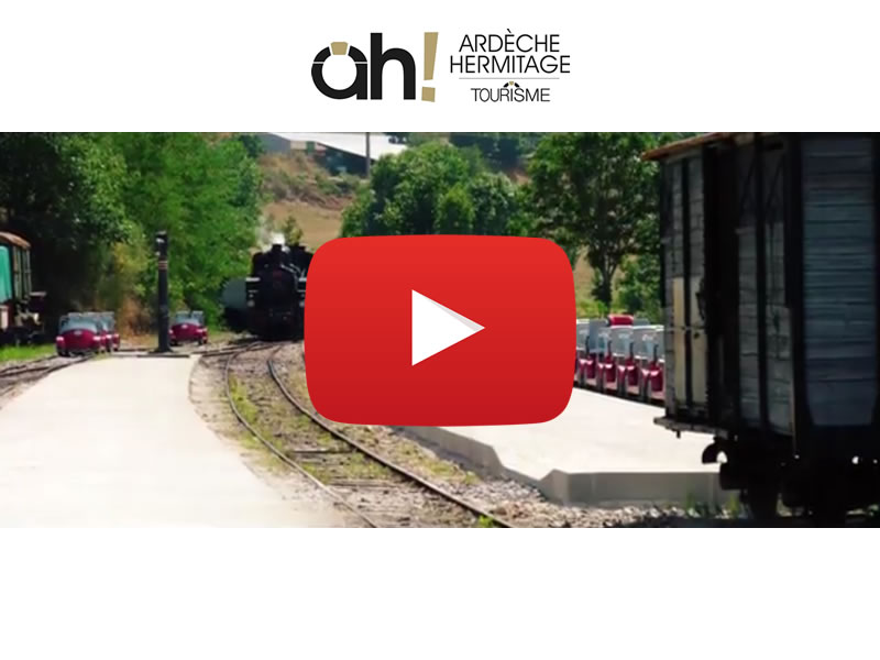 Ah! Votre Rythme Du Train de l'Ardèche au village de caractère de Boucieu le Roi. Boucieu le Roi