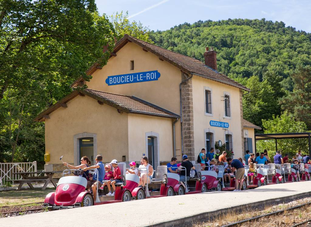 Gare de Boucieu le Roi Vélo Rail
