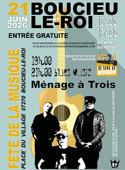 Fête de la musique 2026 Boucieu le Roi