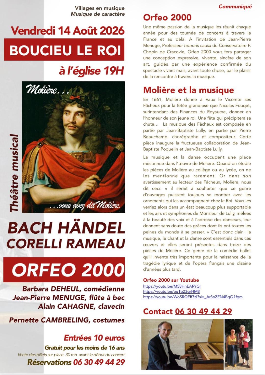 Théâtre musical Boucieu le Roi