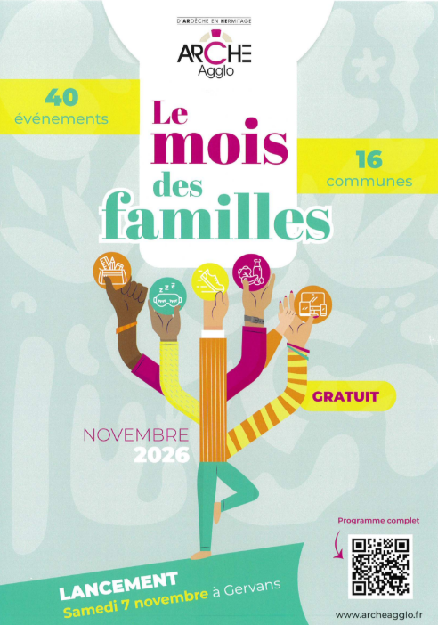 Le mois des familles - Novembre 2026